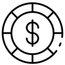 business and finance,dollar,pie chart,pie graph
